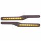 United Pacific 87992 Door Armrest Wood, With Led, Amber Led/Amber Lens, For Pete