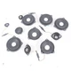 11-16 BMW 528 535 550 TOP HI-FI HARMAN KARDON TWEETER SPEAKER SET