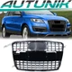 Chrome Front Bumper Grill Radiator Upper Grille For 2007-2015 Audi Q7