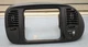 🔥97-03 Ford F150 Dash FM Radio Climate Trim Stereo BEZEL Panel DK GRAY B1