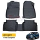 For 2013-2017 Ford Ecosport Floor Mats All Weather Liners - OEM Quality Rubber