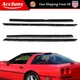 For Chevy Corvette 1990-1996 New Window Sweep Weatherstrip Felt Seal Kit 4PCS