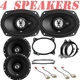 JBL Stage1 Front Door & Rear Deck Speaker Upgrade for 2003-2013 Toyota Corolla