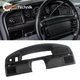 Fit 1994-1997 Ford F150 F250 F350 Instrument Cluster Dash Blk Panel Bezel Cover