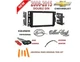 2006-2015 CHEVROLET IMPALA EQUINOX 2 DIN CAR STEREO INSTALL DASH KIT, HARNESS AI