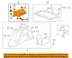 GM OEM 17-22 Trax Quarter Panel Interior Trim-Upper Qtr Trim 42498379