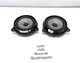 ✅ 03-08 OEM Maserati Quattroporte M139 Rear Left Right Door Tweeter Speaker SET