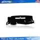 Car Dashboard Mat Cover Fits 2007-2013 Chevy Silverado & GMC Sierra Models Black