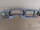 99-06 GMC CHEVY TRUCK SUV Cluster Dash Radio Speedometer Bezel OEM Light Grey 43