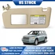 Beige Left Driver Sun Visor For Toyota RAV4 2006-2013 74320-42501-B2 Free Ship