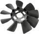 Engine Cooling Fan Blade fits 2001-2008 GMC Sierra 2500 HD,Sierra 3500 Savana 25