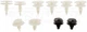Dorman 45319 Trim Panel Clips - Nylon - Assortment