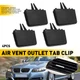 New Front A/C Air Vent Outlet Tab Clip Repair Kit for BMW 3Series E90 E91