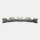 2022-2025 VOLKSWAGEN TAOS Rear Bumper Center Insert Guide Support Bracket Oem