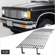 For 1982-1990 GMC S-15 Pickup Jimmy Main Upper Stainless Chrome Billet Grille