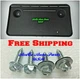 For 92-97 FORD F150 F250 F350 FRONT BUMPER LICENSE PLATE HOLDER BRACKT 1992-1997