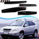 Black Roof Rack Rail End Covers Replace For Lexus RX350 RX 350 2004 2005 06-2009