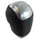 Manual Leather Gear Knob with Silver for Nissan Navara NP300 D23 (6 speed)