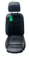 09-11 OEM BMW E90 328 335 LCI Sedan Front Left Driver Sport Seat Black Leather