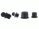 Metra Install Bay GSM Pack Of 100 Black Male Grille Snaps Fabrication Accessory