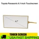 For 2014-2018 TOYOTA TACOMA Radio Touch Screen Glass Digitizer 6.1in 510074