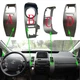 4PC Center Inner A/C Dash Air Vent Panel Cover Trim Set For 2004-09 Toyota Prius