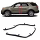2pcs Rear Door Front Weatherstrip Seal LH, RH Side For Ford Explorer 2011-2019