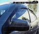 JDM Window Visor Deflector Out-Channel Smoke Tinted 2pcs For Scion FR-S 13-16