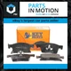 Brake Pads Set fits VAUXHALL ASTRA K 1.6 Front 2015 on KeyParts 13478301 Quality