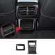 For Volkswagen ID.4 2021-2023 ABS Carbon Fiber Rear Air Outlet Vent Cover Trim