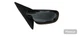 2007-2012 BLACK NISSAN ALTIMA SEDAN RH RIGHT PASSENGER SIDE DOOR MIRROR