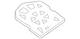Genuine Nissan Spare Tire Cover 84978-9AM0A
