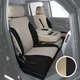 For Toyota C-HR 18-22 Saddleman Canvas 1st Row Tan w Black Custom Seat Covers