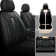 For Ford C-Max 2013-2018 Car 2&5Seat Covers Fuax Leather Cushion Pad Beige&Black
