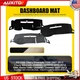 Fit Chevy Silverado 1500 2007-2013 & 2500HD 3500HD 2010-2012 Black Gray Dash Mat