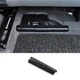 For Volkswagen ID.4 2021-2025 Interior Black Seat Lower Air Vent Dust Cover Trim