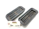 2014-2018 BENTLEY FLYING SPUR REAR QUARTER PANEL PRESSURE AIR VENT GRILLE X2 OEM