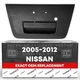 Tailgate Handle for Nissan Frontier, Nissan NP300 with Keyhole