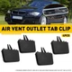 Front 4PCS Fit BMW 3 Series E90 E91 E92 A/C Air Vent Outlet Tab Clip Repair kit