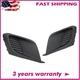 For 2014-2016 Mazda 3 Front Bumper Fog Light Covers Textured Right & Left Side