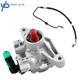 Power Steering Pump w/ Pressure Hose Line Kit For 2006-2011 Honda Civic 1.8L l4