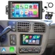 Radio de coche Android 14 para 2002-2005 Chevrolet blazer Carplay GPS est&eacute;reo BT