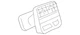 Genuine Audi Console Air Vent 8W0-819-203-B-6PS