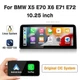 10.25" Wireless CarPlay Navi Radio Stereo For BMW X5 E70 CIC iDrive 2010-2013