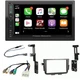 7" Screen Wireless Apple CarPlay AM/FM Car Stereo No CD for 2001-2006 Acura MDX