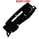 Dash Mat Pad Protector Fit 07-13 Chevy Silverado 1500/GMC Sierra 1500 Black 1-5X