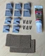 2003-2010 Porsche Cayenne COMPLETE Seat Back Clips KIT for two seats (955/957)