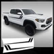 For 2016-2021 Toyota Tacoma Side Stripes Graphic Overlay Decal - Glossy Vinyl
