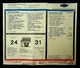 1997 Cavalier 2-Door Coup Original MSRP Window Sticker GM Chevrolet 100324WNON