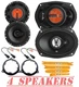 JBL Stage 3Way 6x9" Front & 6.5" Rear Car Speakers for 2004-2018 Nissan Titan